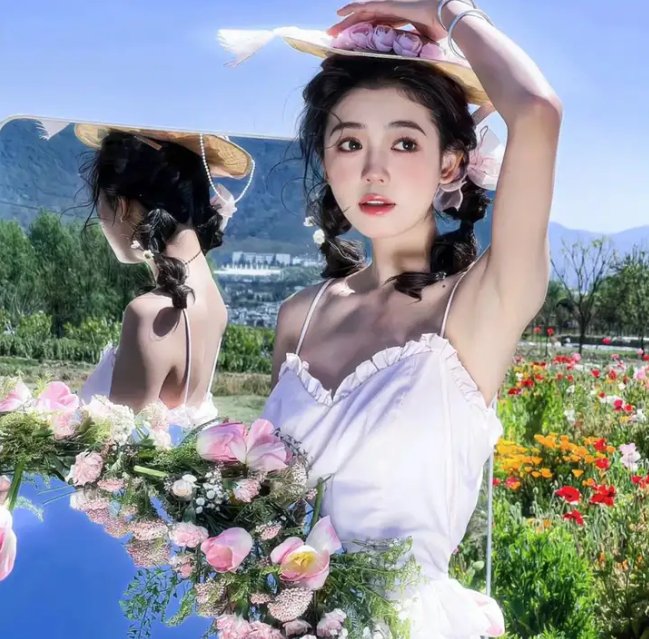 绽放